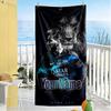 Messi Customized Name Beach Towel High Absorbency & Quick-Dry Ideal for Travel Outdoor Swim Pool Yoga Surf Camping Hiking Gym Gift Holiday