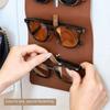 Wall Mounted Sunglasses Storage Bag 5 Slot Hanging Eyewear Holder Eyeglasses Display Rack  Bathroom