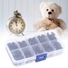 Doll Eyes Black Button Plastic Crafts DIY Children"s Toy Bear Plush Animal Toy Accessories