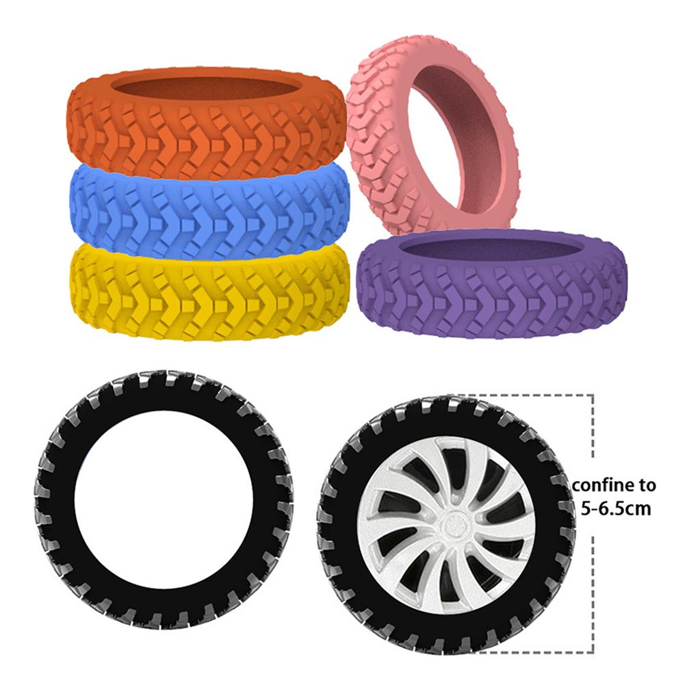 8pcs Universal Luggage Suitcase Wheels Silicone Wear Resistant Trolleys Case Caster For Suitcase