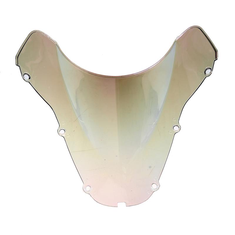 Iridium Motorcycle Windshield Double Bubble Wind Screen Deflector Fit for 2000-2001 Honda CBR900RR 929 Racing