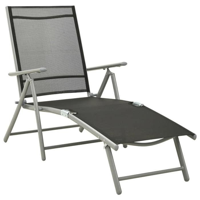 Maison Exclusive - Salon de jardin 3 pcs textilène et aluminium argenté