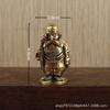 Brass Sennin Anime Figure Model Kame Sect Qigong Home Living Room Desktop Small Ornament Craft