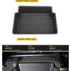For Volkswagen T-Cross 2019-2023 Car Front Seat Under-seat Storage Box Felt Cloth Car Under Seat Layered Storage Box