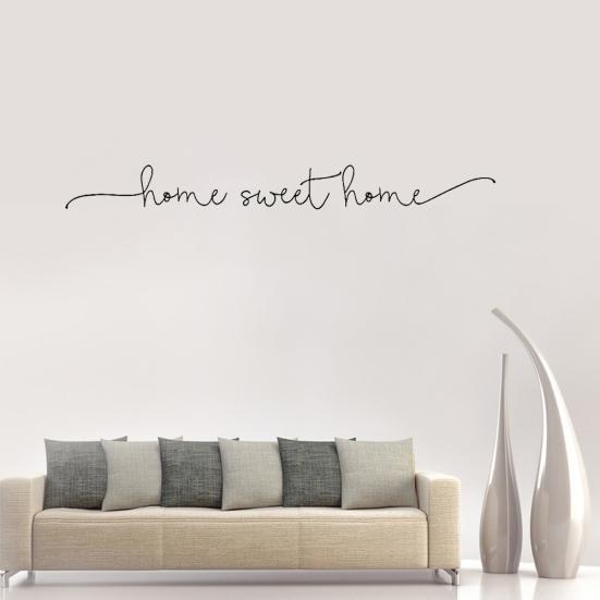 Letter Sweet Home Sticker Wall Art Decal Living Removable Room Home Decoration