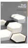 Modern Geometric Ceiling Light for Living Room, Study, or Bedroom – Minimalist and Romantic Design
