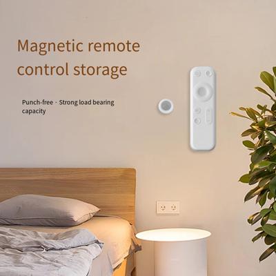 5/10 Piezas Soporte Magnético para Mando a Distancia Autoadhesivo Montaje en Pared TV Aire Acondicionado