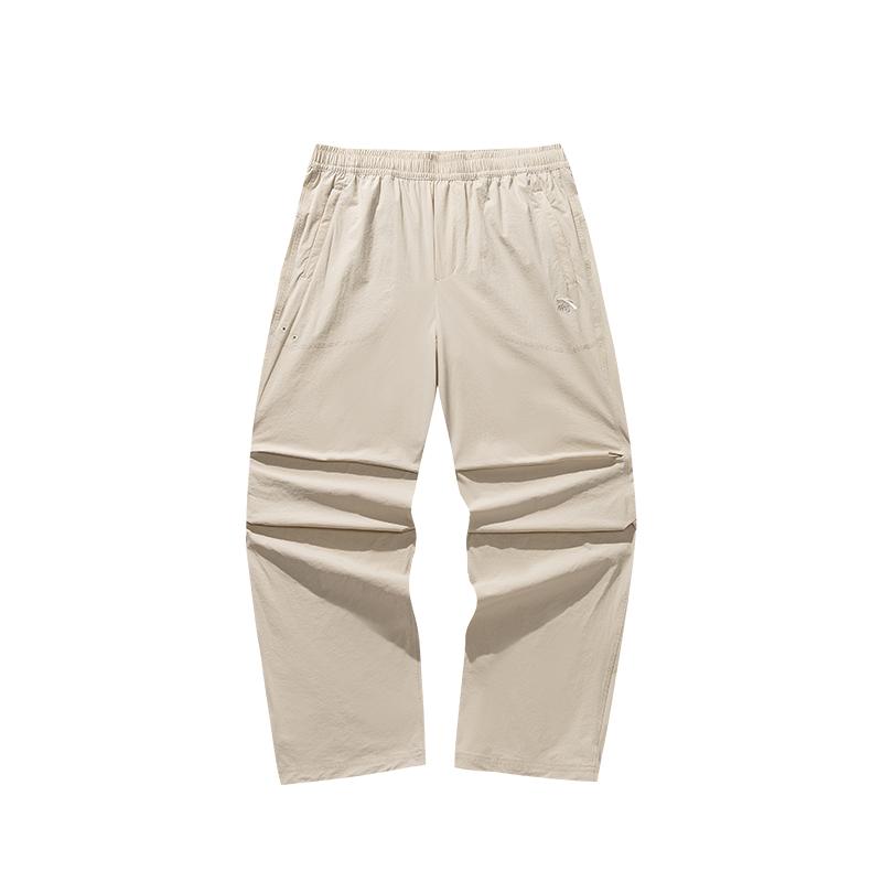 Anta Casual Loose Simple Mid-Rise Versatile Sports Long Pants Men bottoms 152628502-1 S