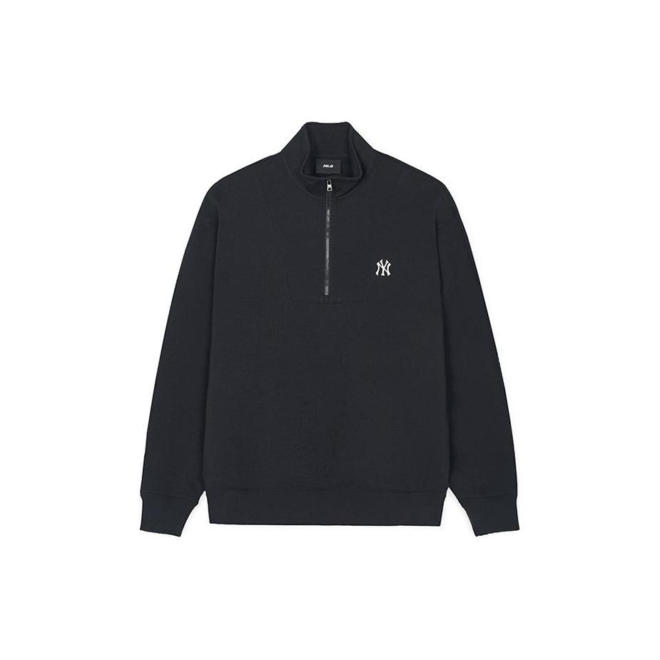 MLB SS24 New York Yankees Sweatshirt Unisex Black 3AMTB0241-50BKS XS