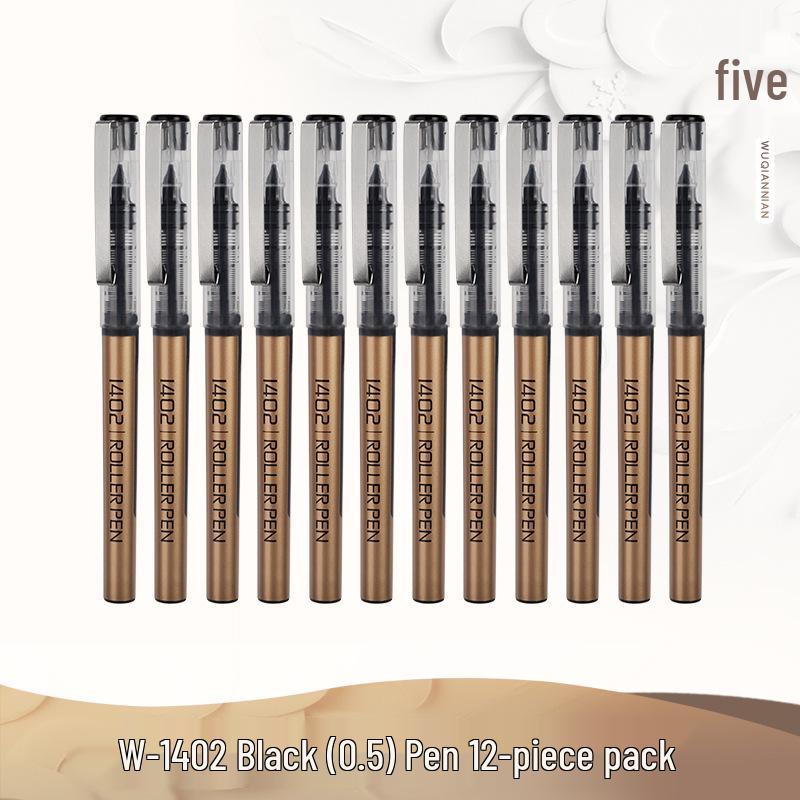 Quick-Dry 0.5mm Needle Tip Direct-Liquid Neutral Pen - 0.7mm Business Signing Pen
