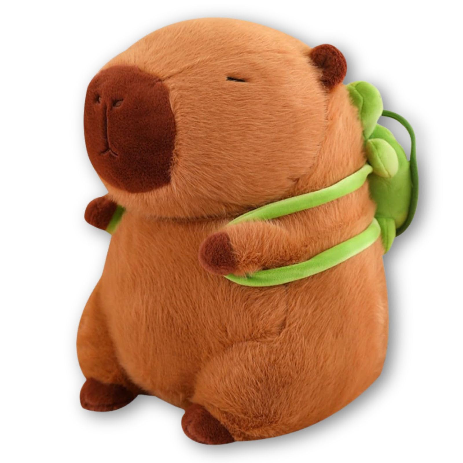 

Leap Raupe Capybara Plush Goods Animal Cute Stretching Nose 20cm коричневий