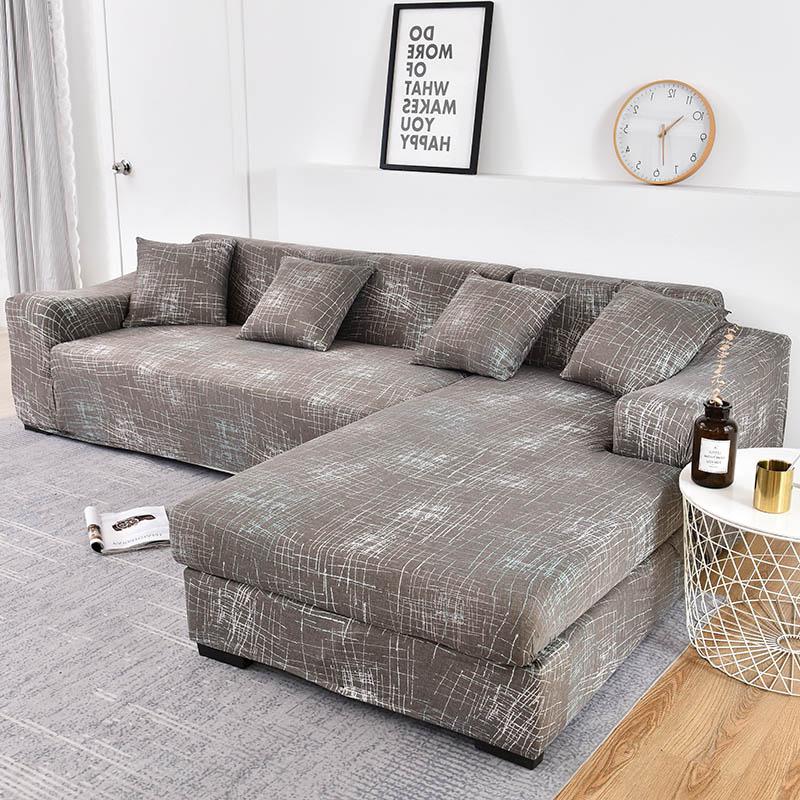 Please Order 2Pieces If Is L-shaped Corner Chaise Longue Sofa Cubre Sofa Elastic Couch Cover Stretch Sofa Covers for Living Room