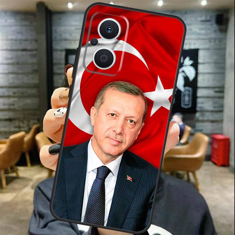 Turkey Recep Tayyip Erdogan Case For OPPO Reno 11 11F 13 12 F 8T 7 8 10 Pro OPPO Find X8 X6 Pro X3 X5 Lite Cover Coque