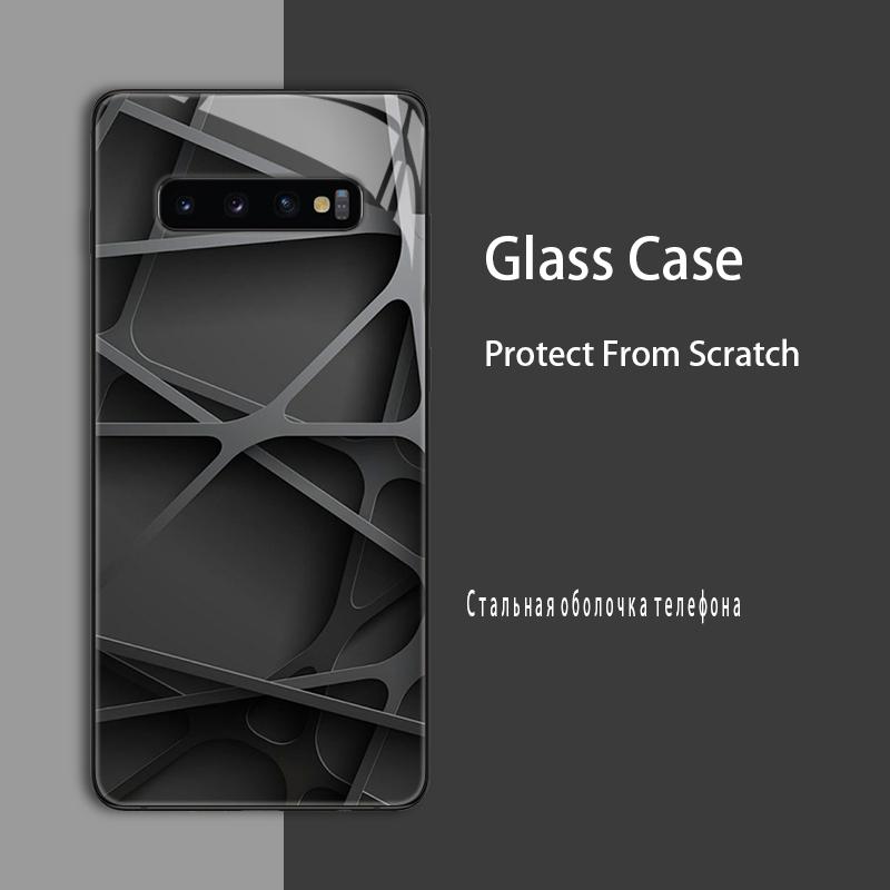 For Samsung S10 5G Case Cover Tempered Glass Case Coque For Samsung Galaxy S10e S10 S20 FE Ultra Plus S 10 Lite Protect Case