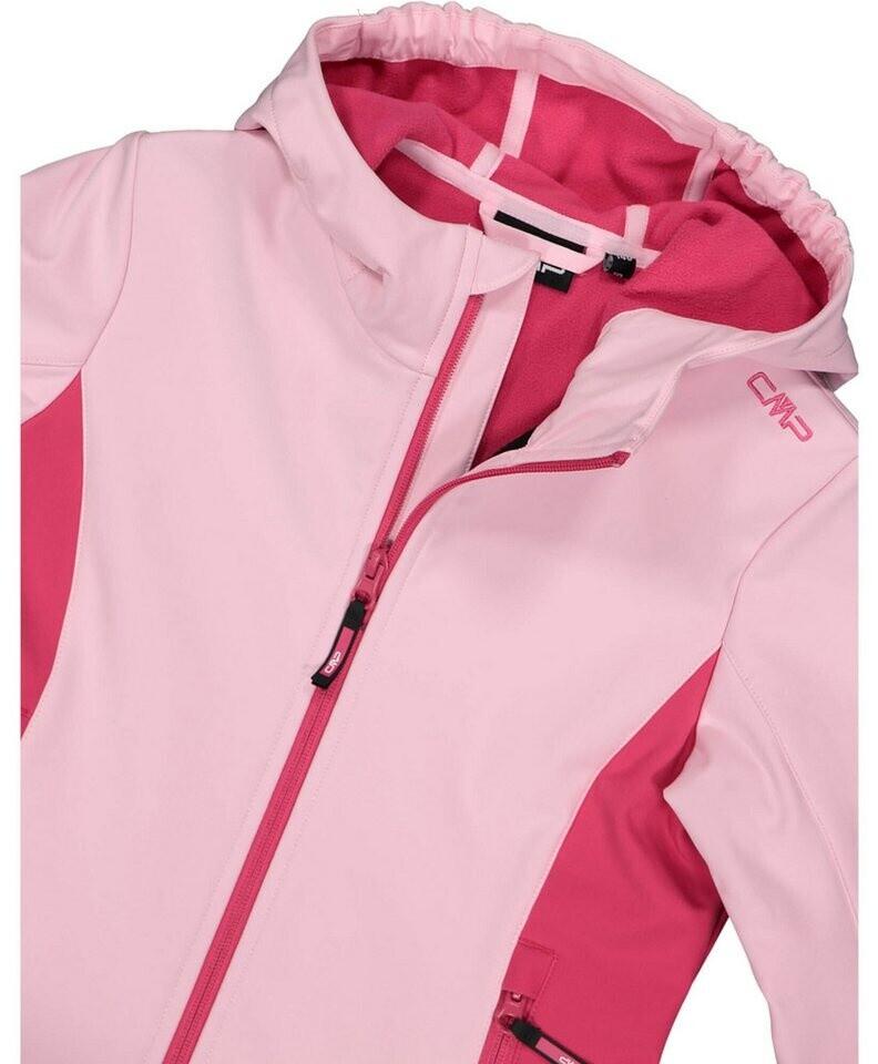 Куртка CMP Softshell Hoodie Jacket розовая