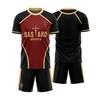 3D Printing Plus-size Men's T-shirt Sports Quick Drying Breathable Custom Football Game Training Jersey Shorts Suit Uniform
