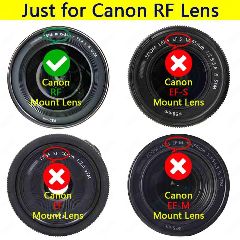 Body Cap Rear Lens Cap Cover for Canon EOS EOS EOS EOS EOS EOS EOS EOS R6 Mark and Includes Hot Shoe Cover for Canon RF Mount and Lens Accessories &