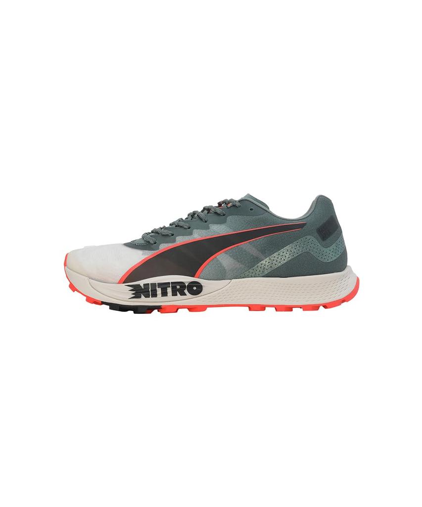 Trekking Shoes Fast Track Apex Nitro 23 Color Sun Cm [PUMA] Men's Fall/Winter Eucalyptus/Neon 26.0
