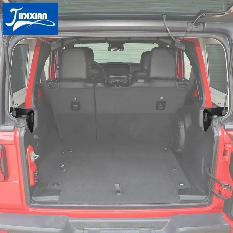 JIDIXIAN Car Rear Trunk Side Storage Boxes Fit for Jeep Wrangler JL 4-Door 2018 Up Anti-Scratch Design for Camping Off-Road Ni1