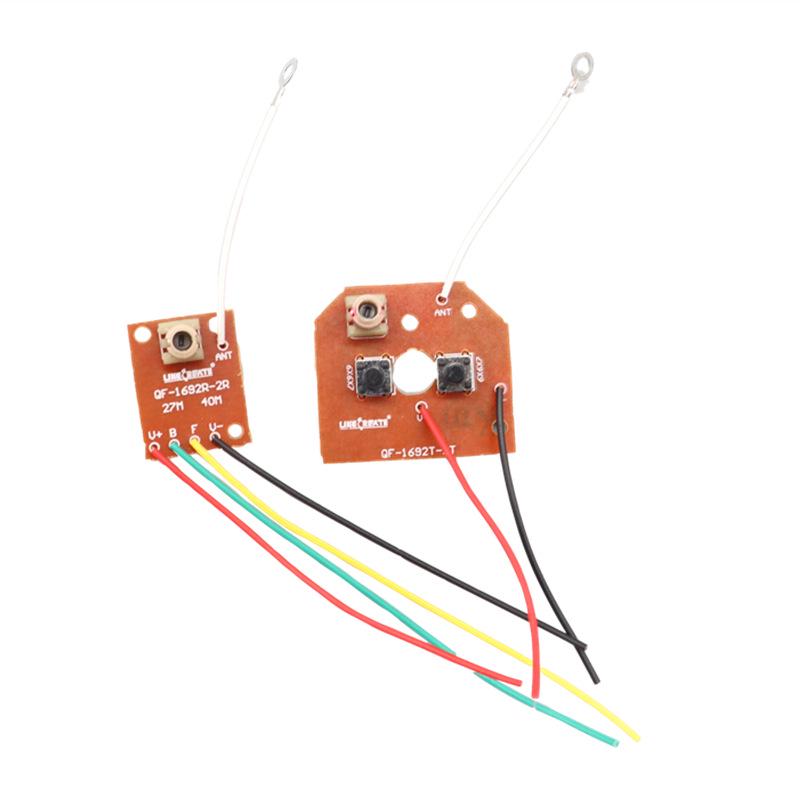 27M Mini Two-Way Remote Control Module: Dual-Channel Toy Accessory for Wireless Technology