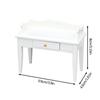 1:12 Dollhouse Miniature Desk Table Office Desk Furniture Model Home Decor Toy Doll House Accessories