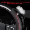 TATACLEA Steering Wheel Cover, For Light Vehicles, Passenger Cars, Genuine Leather, Steering Cover, Anti-Slip