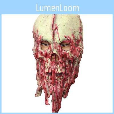 Halloween Spookhuis Latex Zombie Masker Voor Cosplay En Schrikpranks