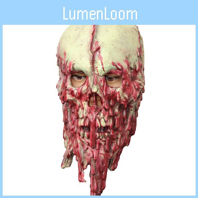 Halloween Spukhaus Latex Zombie Maske Für Cosplay Und Erschreck-Streiche