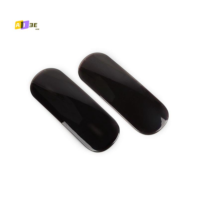 A03E-For Jeep Commander 2006-2010 Rear Fog Light Cover Taillight Lamp Cover Decoration Trim Exterior Parts Smoked Black Blackened