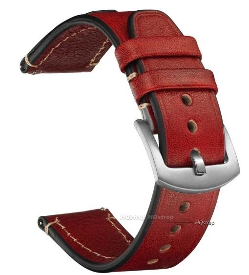 Quick Release Vintage Watch Strap for Rolex Genuine Leather Wrist Straps 18 20mm 22mm Men Women Watch Bracelet Watch Accessories
