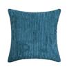 Supersoft Corduroy Cushion Cover Solid Striped Throw Pillow Covers Decorative Pillow Case for Sofa Bed Living Room Decoration