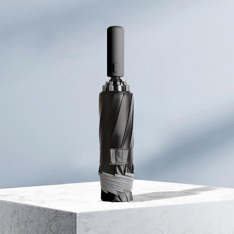 "Large Fully Automatic Folding Umbrella for Sun and Rain, High-Grade Men's Dual-Use Parasol"