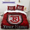 Ssv Jahn Regensburg Custom Name Pattern Bedding Quilt Set Quilt Cover Pillowcase Home Birthday Gift(1 * Duvet Cover + 2 * Pillowcase, Without Core)