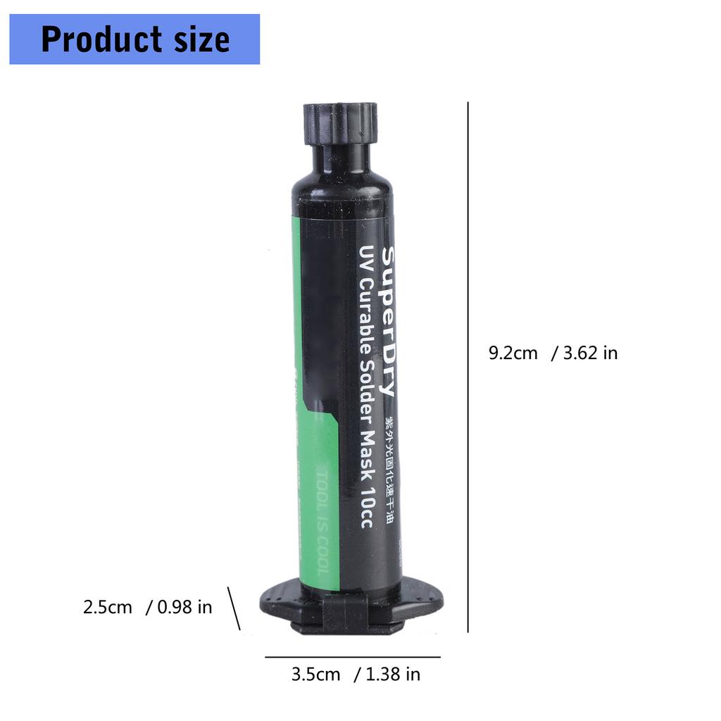 SC55 Hurtigtørkende Herdbar Loddemaske 10CC For Telefonreparasjon Hoppende Ledning Hurtigtørkende Herding SveisePastaer Fluks Olje Verktøy