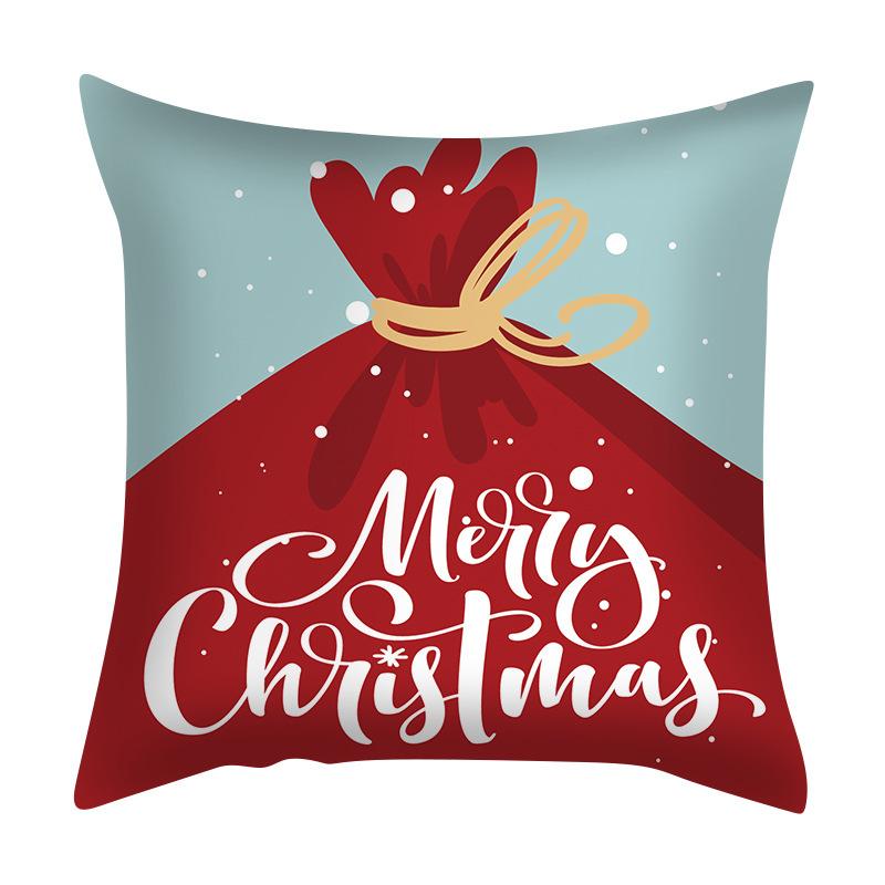 Cartoon Pillowcases Christmas Nordic Cross-border Special for Living Room Bedroom Cushion Cushions