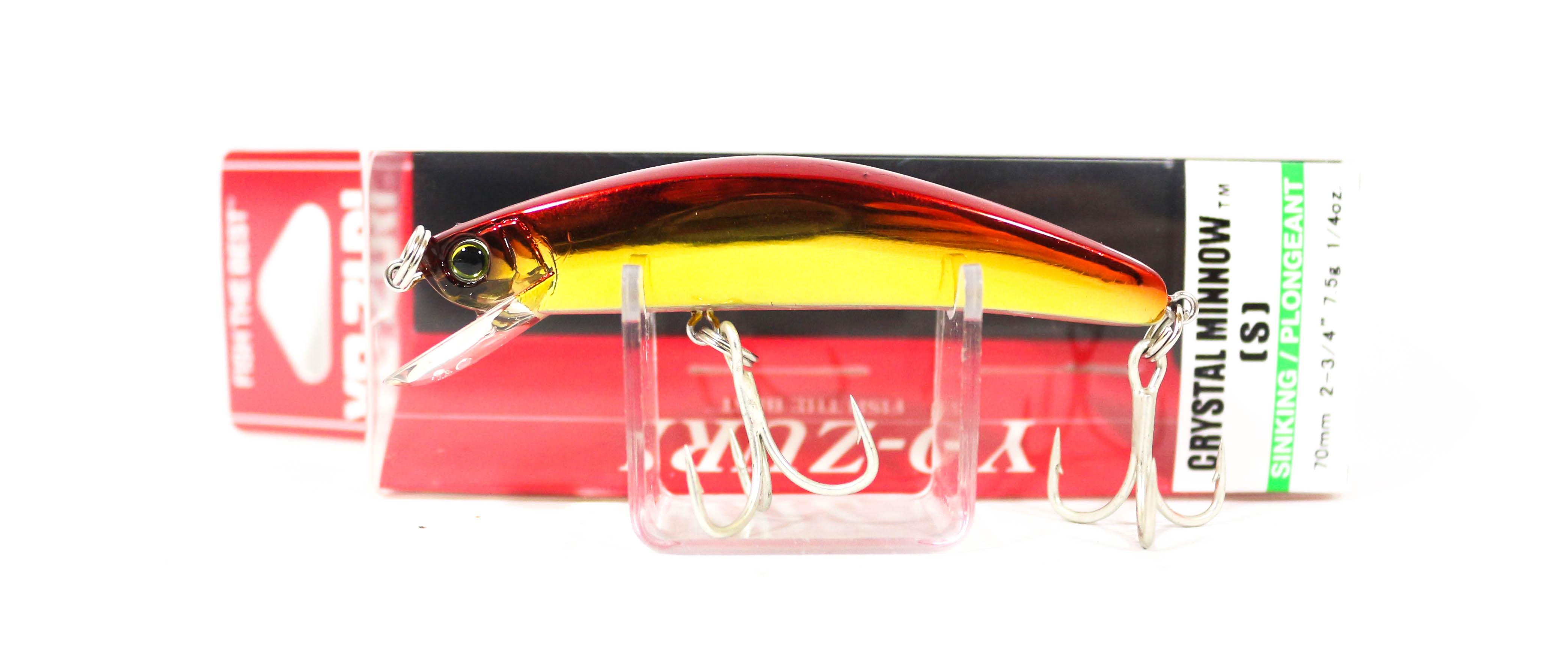 

Yo Zuri Crystal Minnow S 70 mm Sinking Lure R1127-HGR (0384)