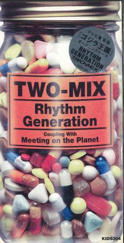 

CD TWO-MIX - Rhythm Generation KIDS304PROMO KING RECODS Japan Obi Japanese Pop/Rock Used