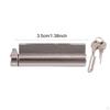 , Portable Freezer Door Cylinder with 2 Keys.