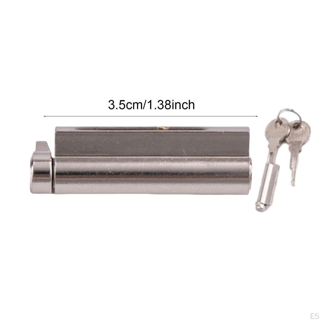 , Portable Freezer Door Cylinder with 2 Keys.