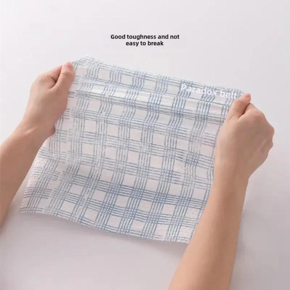 Water Absorbent Lazy Dishwashing Cloth Oil Absorbent Washcloth Dishcloth Disposable Kitchen Towel
