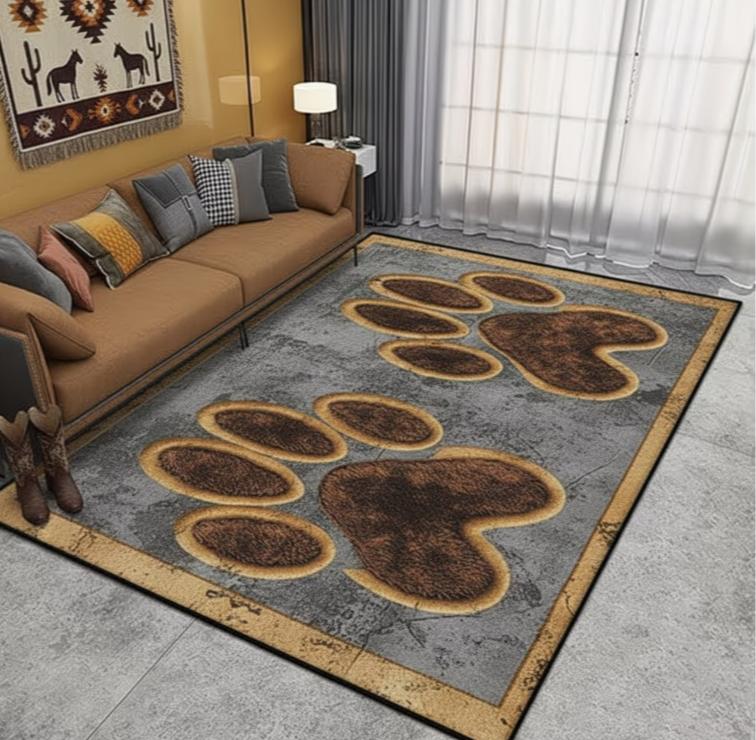 Style Claw Carpet Living Room, Bedroom, Large Dining Room, Home Office Decoration, Entrance Bathroom, Kitchen Anti Slip Foot Mat