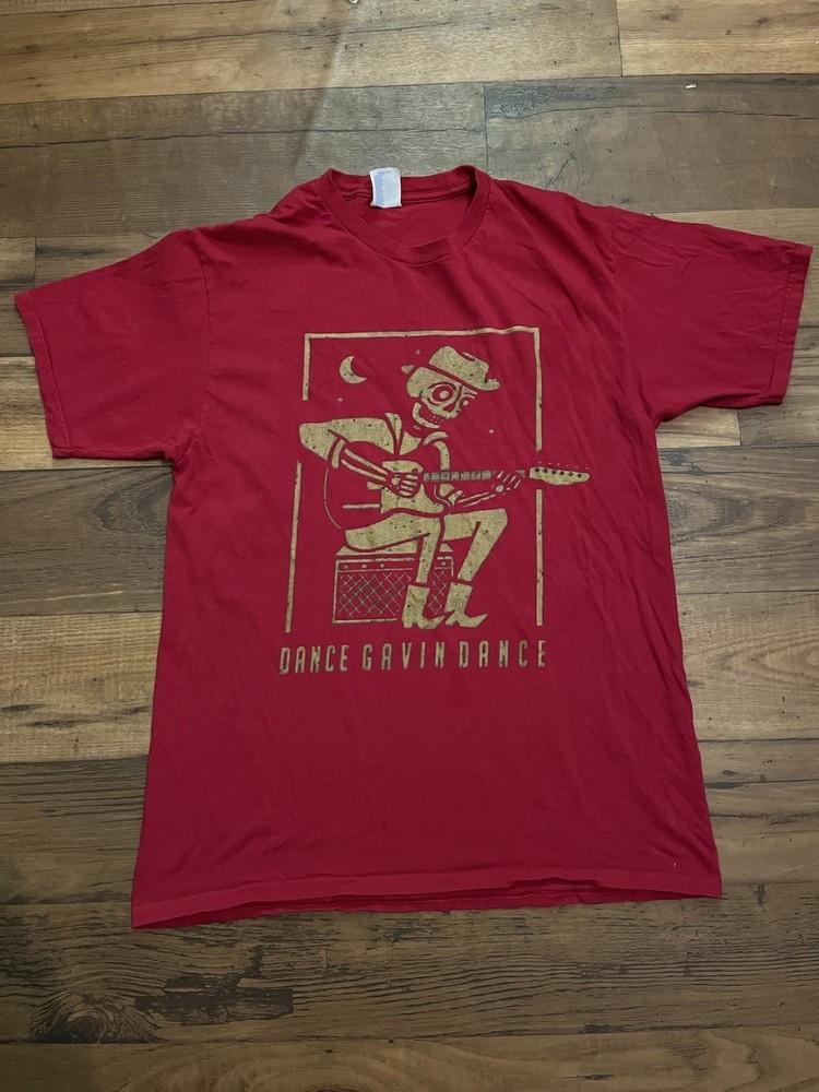 Collection Dance Gavin Dance Band Red Shirt Unisex Concert S-5XL SN721 Unisex T-Shirt L