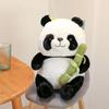 Toys Panda Animal 2 In 1 Tube Panda Plush Toy Panda Stuffed Doll Soft Toy Panda Plush Pillow