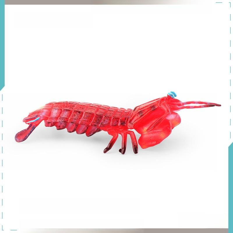 Underwater Animal Pvc Pipi Shrimp And Crab Sculptures Pack With Lifelike Marine Creatures For Aquarium Display