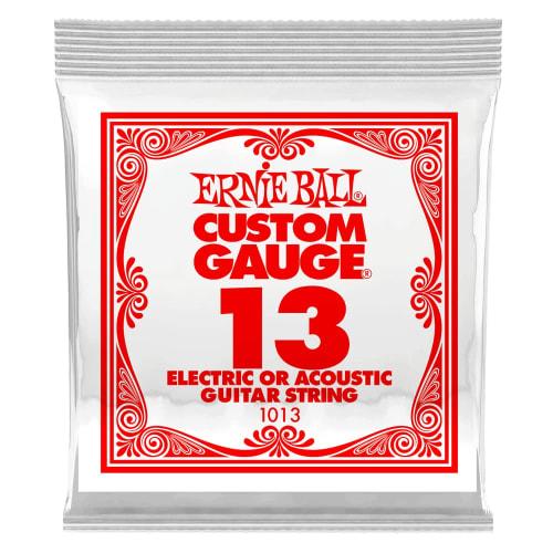 

[Authentic] Ernie Ball 1013 Guitar Strings, Single (.013) Plain Steel String