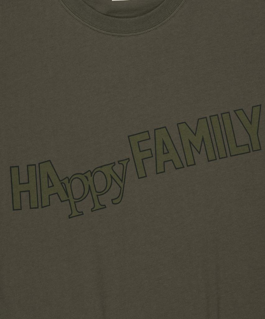 Yunibeoseugameonteu Happy Family Crop T-Shirt_Brown
