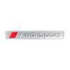 3D ABS Car Rear Trunk Side Body Fender Emblem Sticker Decoration Decal For  Audi Sport Badge Logo Auto Modification Accessories