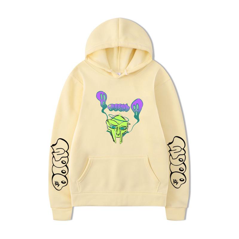 Hip-hop Singer Mf Doom Hoodies Singer New Printing Sweatshirts for Fans Long Sleeve Men Women Clothing Sudaderas Hoody