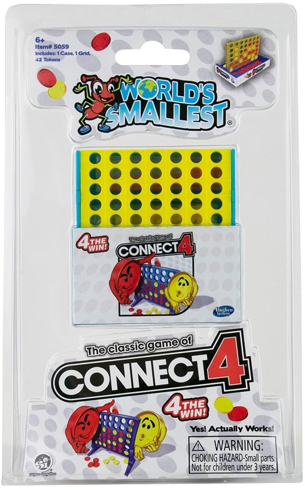

The smallest Connect 4 board For ages 6 and world s game. up. золотой