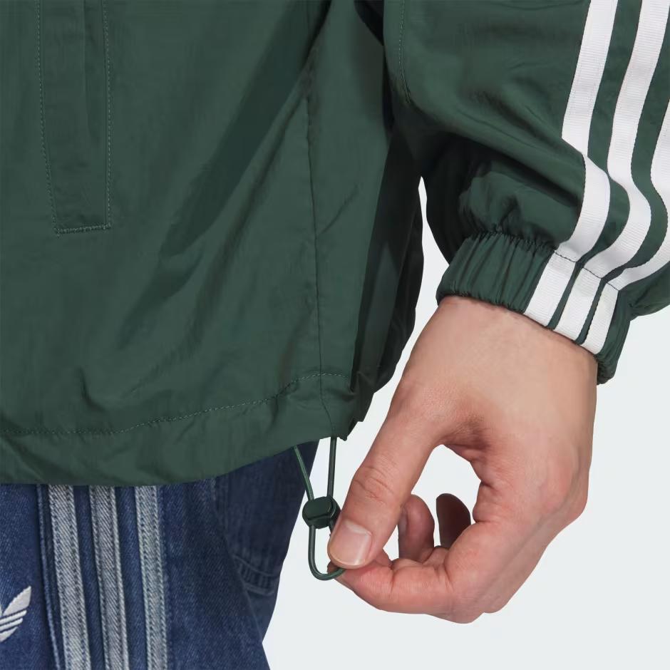 adidas Originals Windjack Lange Mouwen Met Capuchon Comfortabel Eenvoudig Jack Herenjack KS3553